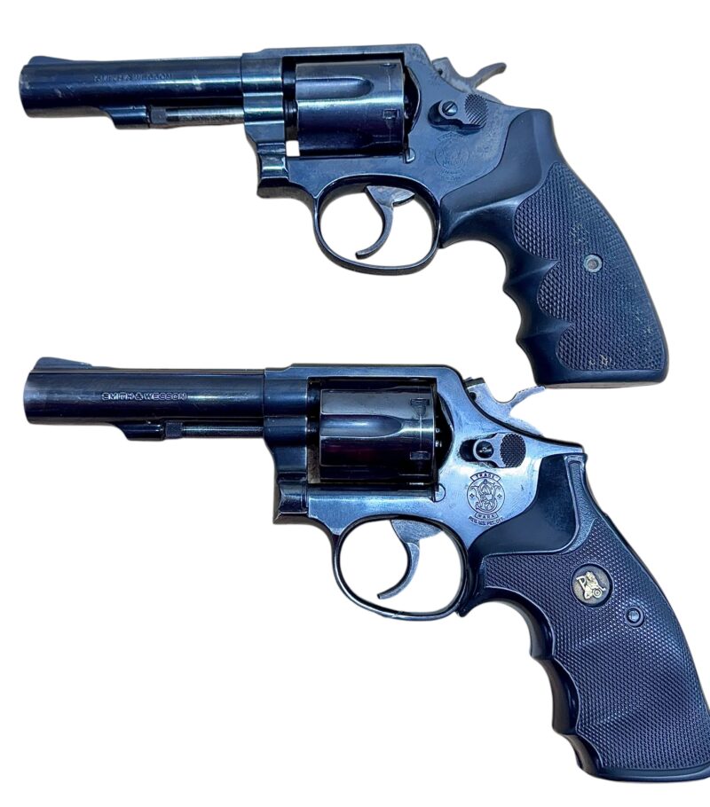 Smith & Wesson Model 10-10 Polymer grip, blued, 4" heavy barrel .38Spl VG-EX - Image 2