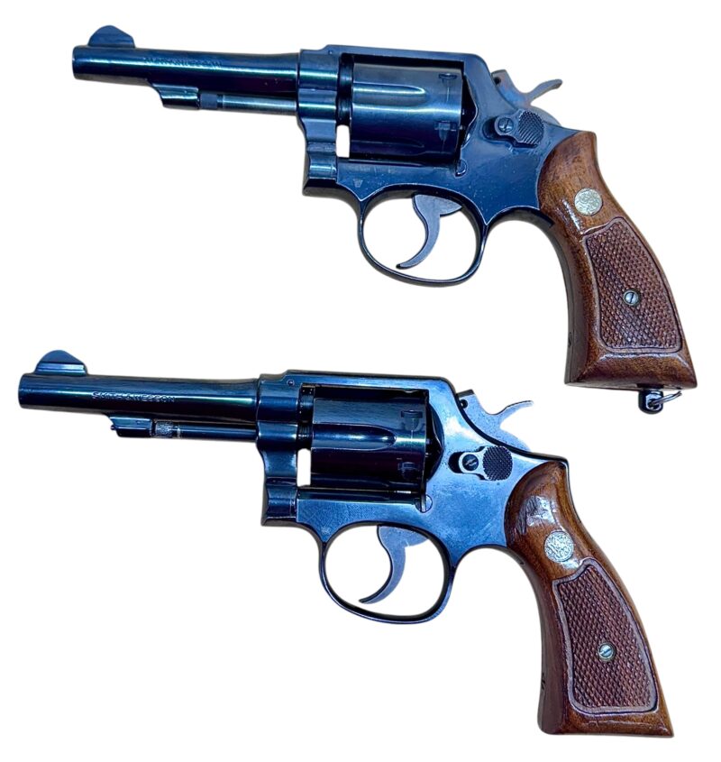 Smith & Wesson Model 10-7 Wood grips, blued, 4" barrel .38Spl Excellent condition - Image 2