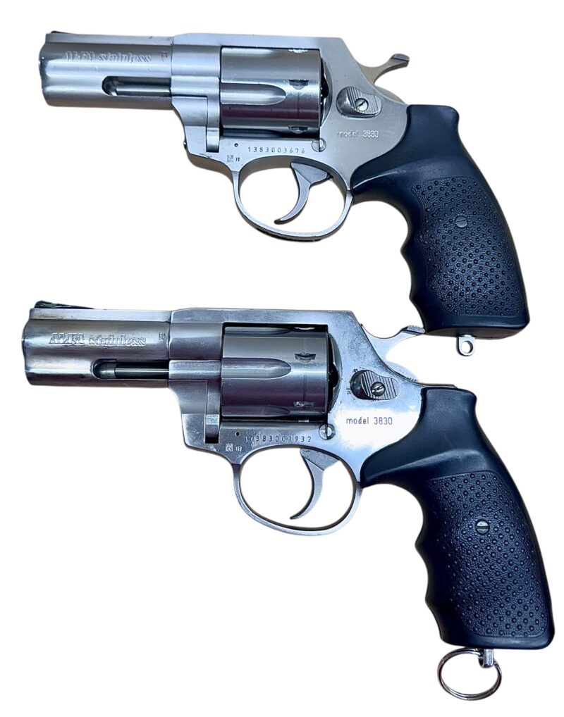 Alfa Proj Model 3830 Stainless Steel revolver .38Spl. 3" barrel VG Condition - Image 2