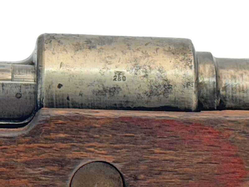 Mauser K98 K Original German WWII CE 43 Matching Bolt handle, TG, Bands, rear sight - Image 3