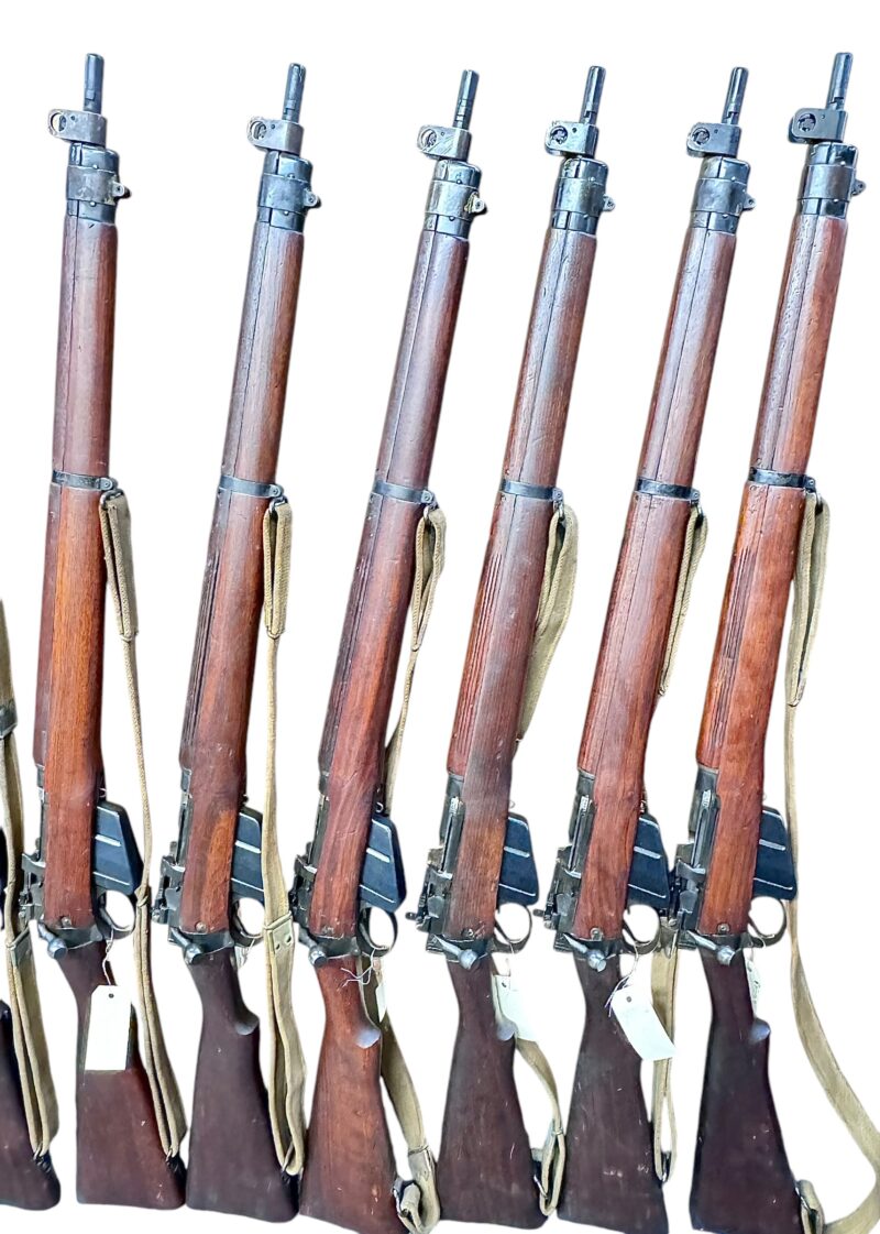 Navy Arms Enfield #4 Mk 1* .303 World War II French Resistance 1944 Dated "BT" "PP" marked non-matching SN bolt