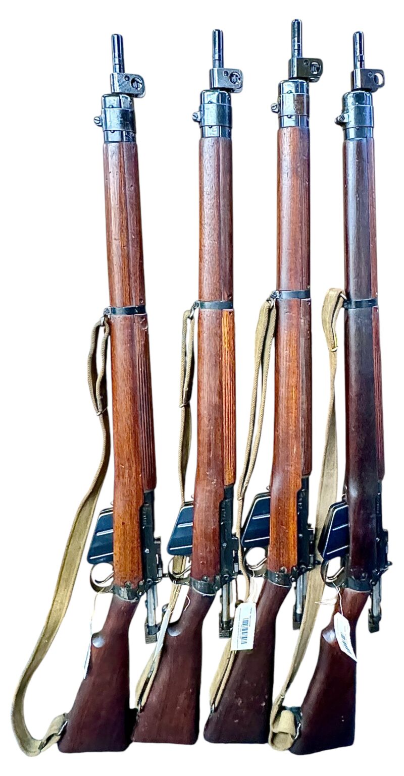 Navy Arms #4 Mk I* .303 WWII 1944 Dated rifle "BS" marked non matching serial number bolt VG cond. - Image 11
