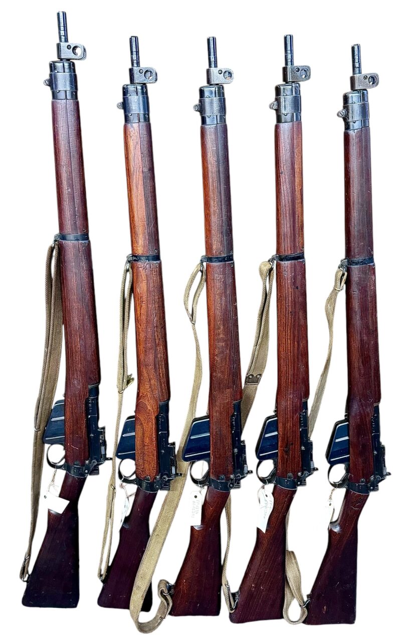 Navy Arms Enfield #4 Mk 1 .303 World War II French Resistance 1944 Dated "BT" marked non-matching bolt - Image 5