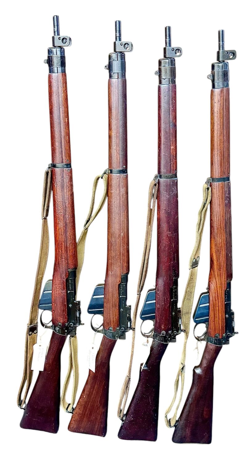 Navy Arms Enfield #4 Mk 1 .303 World War II French Resistance 1944 Dated "BT" "PP" marked non-matching bolt - Image 5