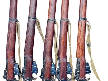 Navy Arms Enfield #4 Mk 1 .303 World War II French Resistance M47/C 1944 Dated Brass buttplate non-matching bolt