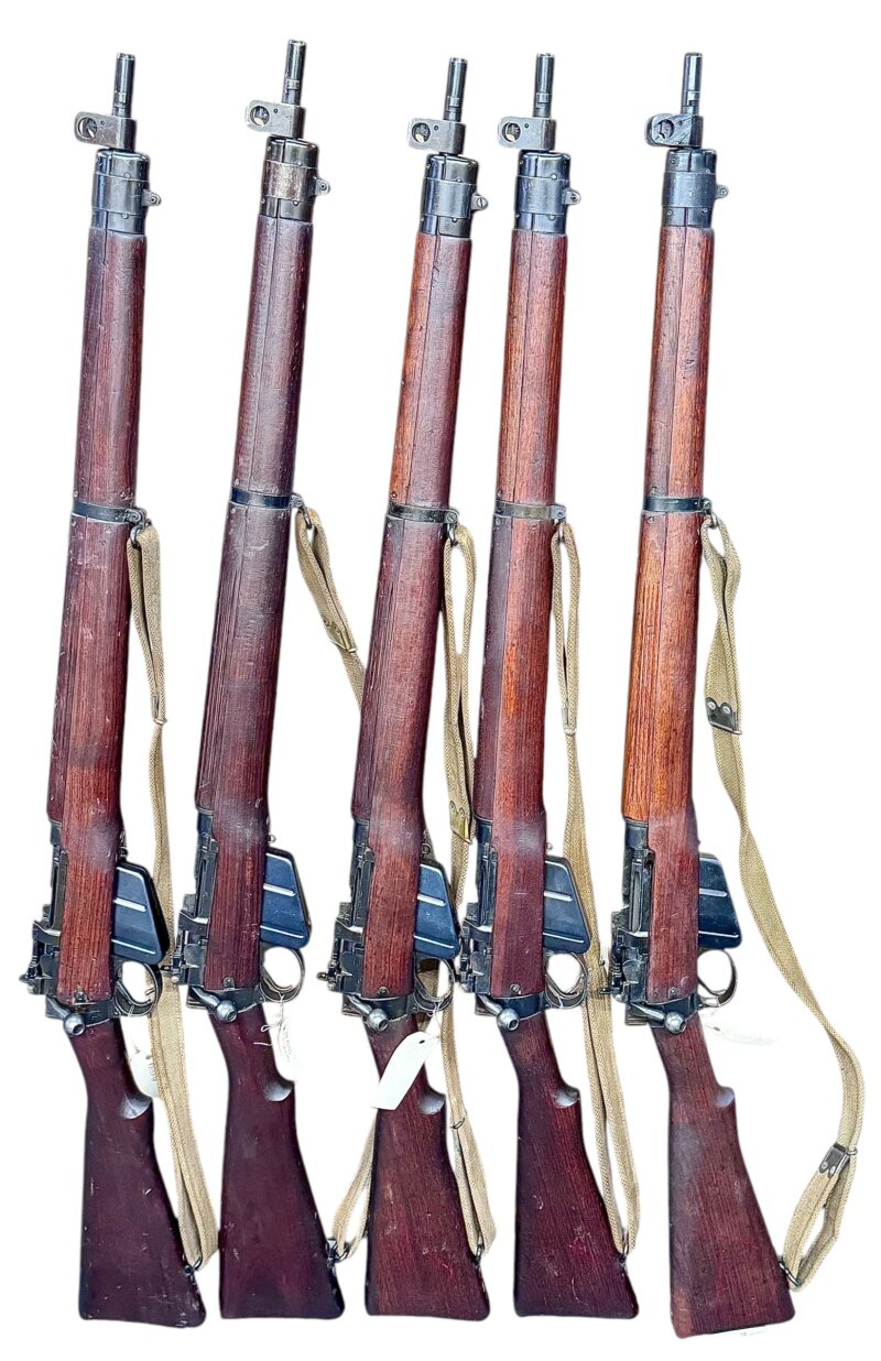 Navy Arms Enfield #4 Mk 1 .303 World War II French Resistance with brass buttplate 1944 date M47/C "PP" marked