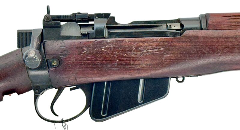Navy Arms Enfield #4 Mk 1 .303 World War II French Resistance 1944 dated "BS” marked non-matching bolt VG Condition PP1973 - Image 9
