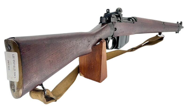 Navy Arms Enfield #4 Mk 1 .303 World War II French Resistance 1944 dated "BU" & “PP” marked non-matching bolt VG Condition PP1385 - Image 9
