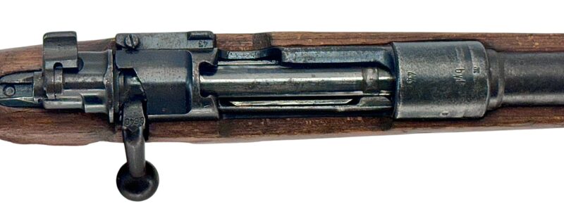 Mauser K98 K Original German WWII BYF 44 Matching Bands, rear sight, TG, floorplate - Image 3