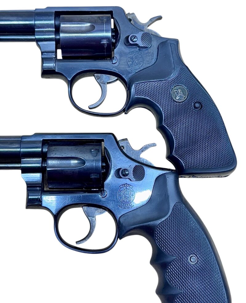 Smith & Wesson Model 10-10 Polymer grip, blued, 4" heavy barrel .38Spl Excellent condition - Image 3