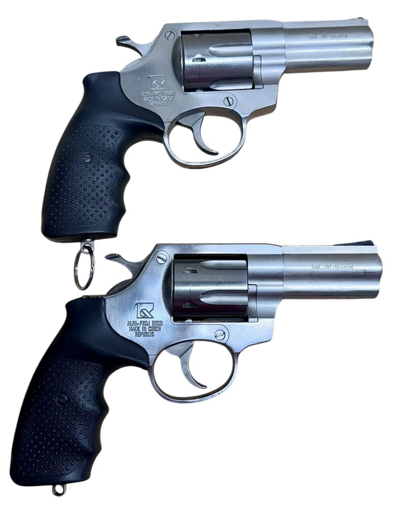 Alfa Proj Model 3830 Stainless Steel revolver .38Spl. 3" barrel VG Condition - Image 3