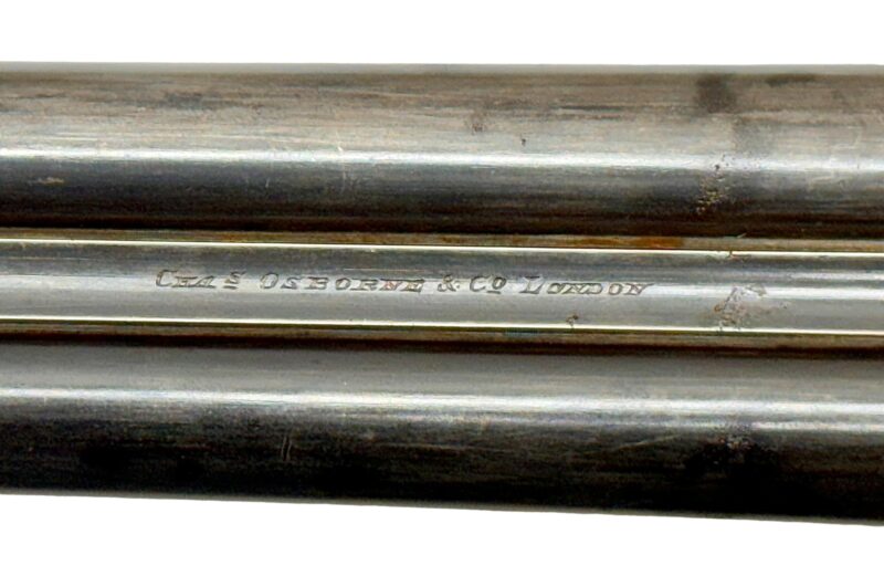 British 12 Gauge Side by Side by Chas Osborne, London - Image 6
