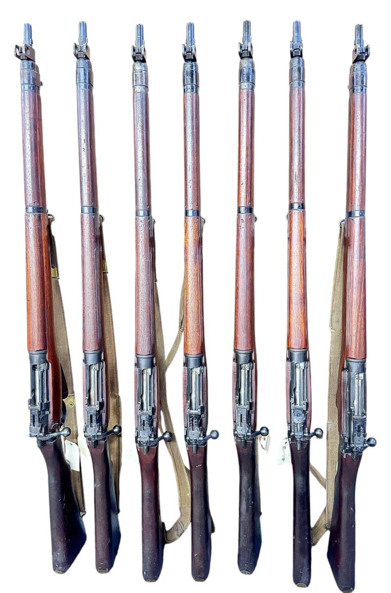 Navy Arms Enfield #4 Mk 1* .303 World War II French Resistance 1944 Dated "BT" "PP" marked non-matching SN bolt - Image 12