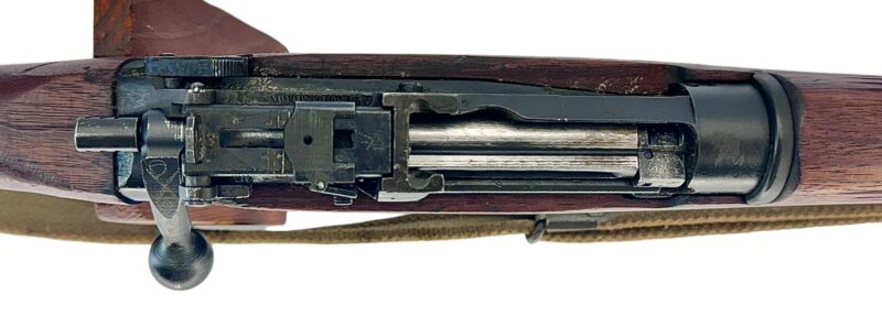 Navy Arms #4 Mk I* .303 WWII 1944 Dated rifle "BS" and “PP” marked matching serial number bolt VG cond. PP 0676 - Image 12