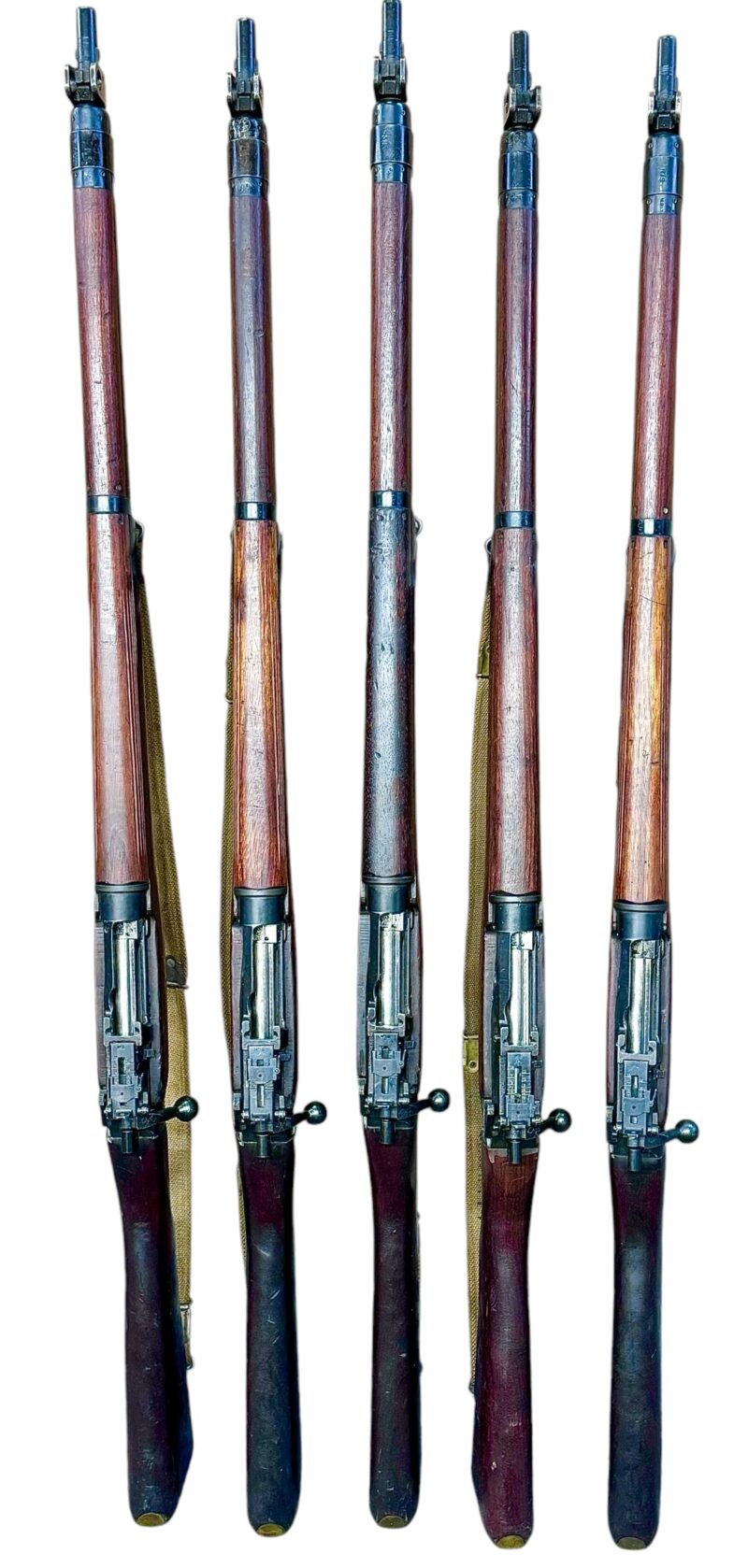 Navy Arms #4 Mk I* .303 WWII 1944 Dated rifle "BS" marked matching serial number bolt VG cond. - Image 13