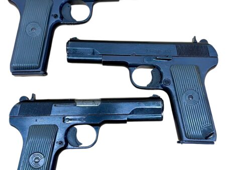 Zastava M57 Tokarev pistol Collector Grade with rare grey grip, blue, Ex. condition, 7.62x25 with Yugo Crest and mag.