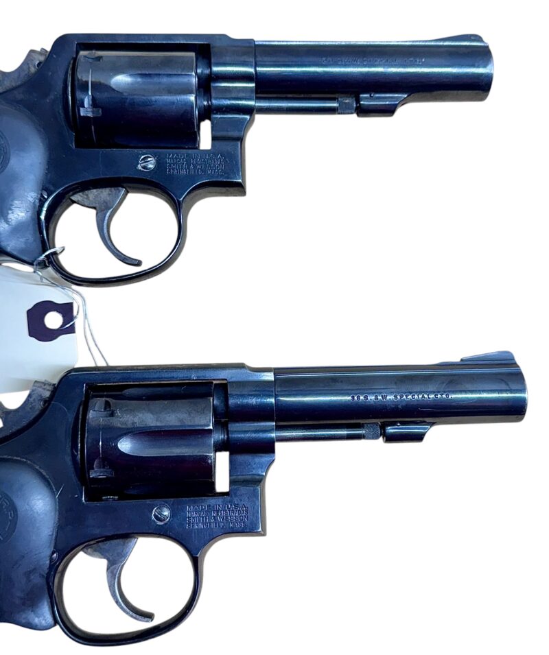 Smith & Wesson Model 10-10 Polymer grip, blued, 4" heavy barrel .38Spl VG-EX - Image 4