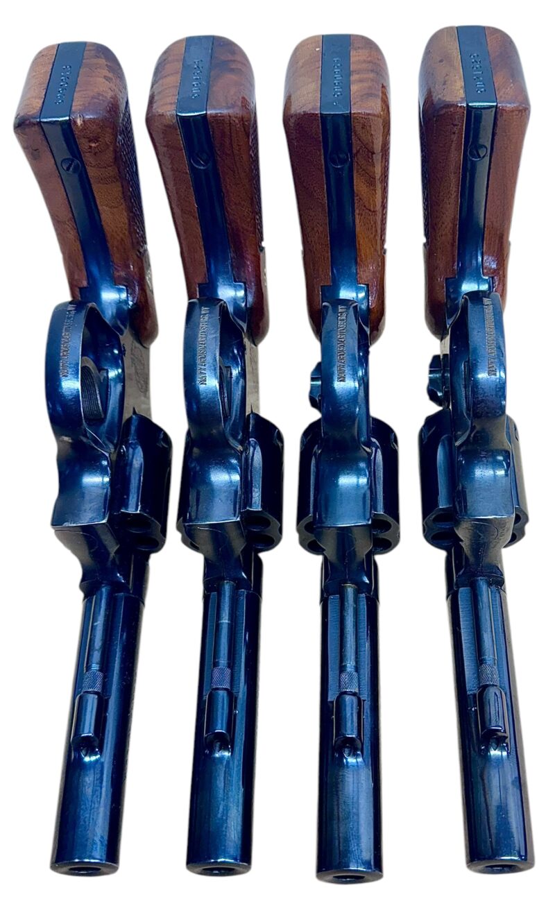 Smith & Wesson Model 10-8 Wood grips, blued, 4" heavy barrel .38Spl Excellent condition - Image 4