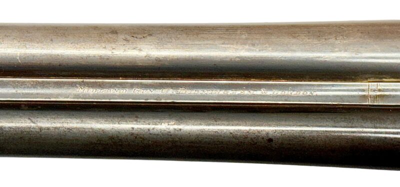 English 12 Gauge Side by Side Shotgun Midland Gun - Image 6