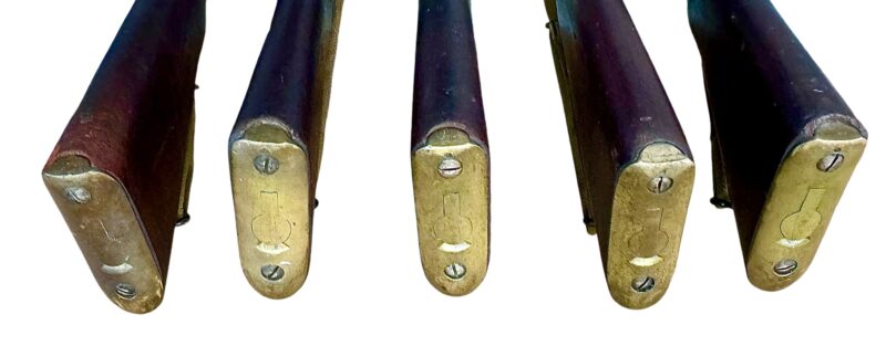 Navy Arms Enfield #4 Mk 1 .303 World War II French Resistance M47/C 1944 Dated Brass buttplate non-matching bolt - Image 7