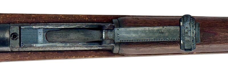 Mauser K98 K Original German WWII BYF 44 Matching Bands, rear sight, TG, floorplate - Image 5