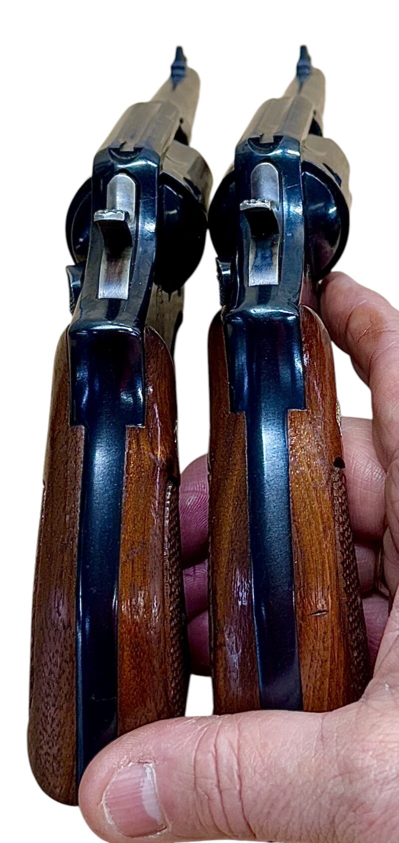Smith & Wesson Model 10-7 Wood grips, blued, 4" barrel .38Spl Excellent condition - Image 5