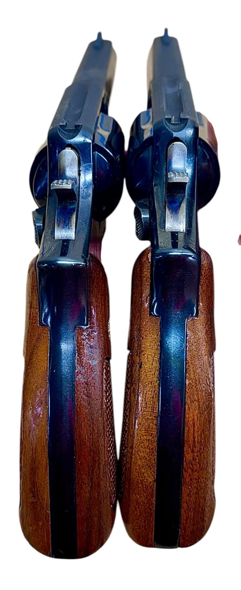 Smith & Wesson Model 10-8 Wood grips, blued, 4" heavy barrel .38Spl Excellent condition - Image 5