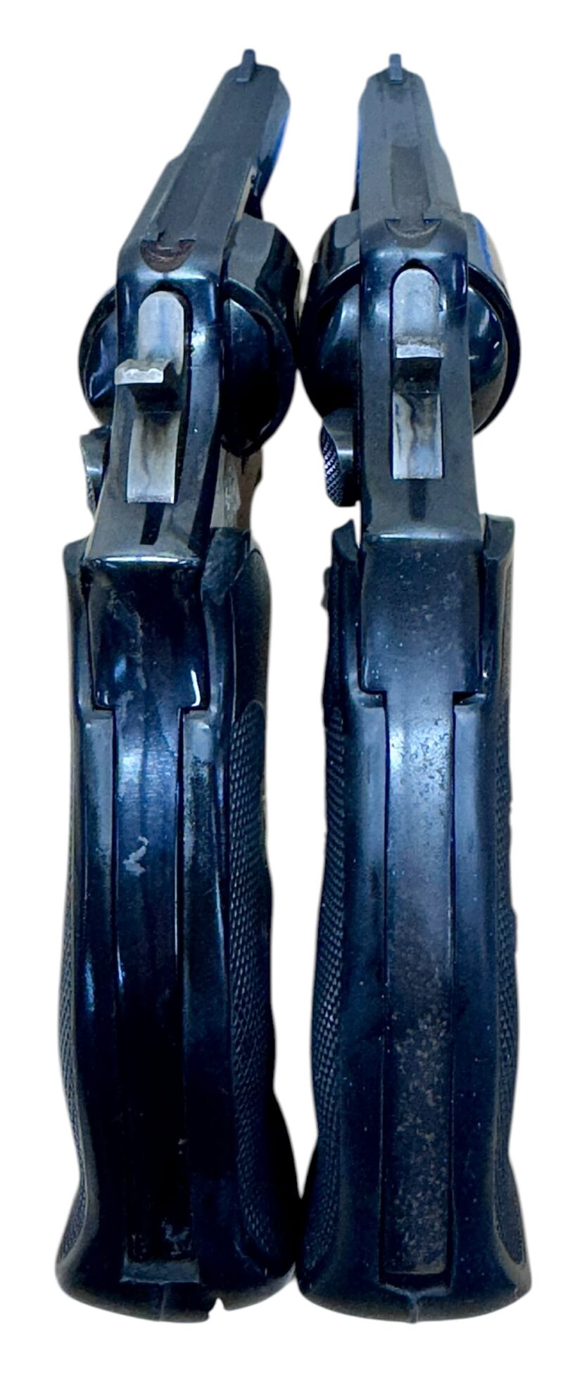 Smith & Wesson Model 10-8 Polymer grips, blued, 4" heavy barrel .38Spl VG-EX Condition - Image 5