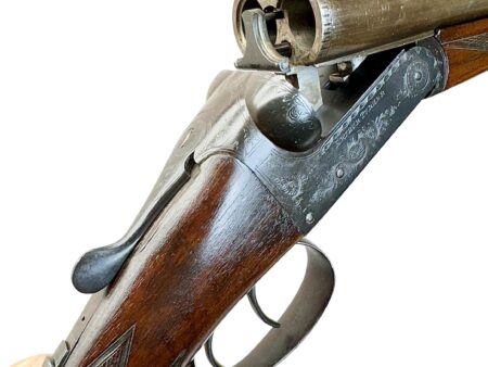 British 12 Gauge Side by Side Shotgun by Arthur Turner