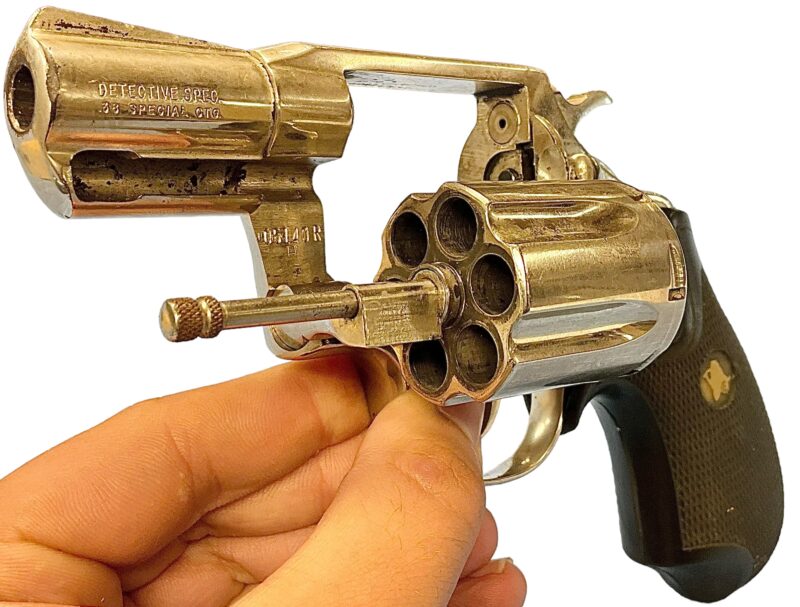 Colt Detective Special Revolver 3rd Issue 38 Special 2 inch Nickel 05140R - Image 6
