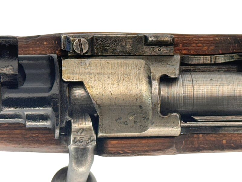 Mauser K98 K Original German WWII CE 43 Matching Bolt handle, TG, Bands, rear sight - Image 6