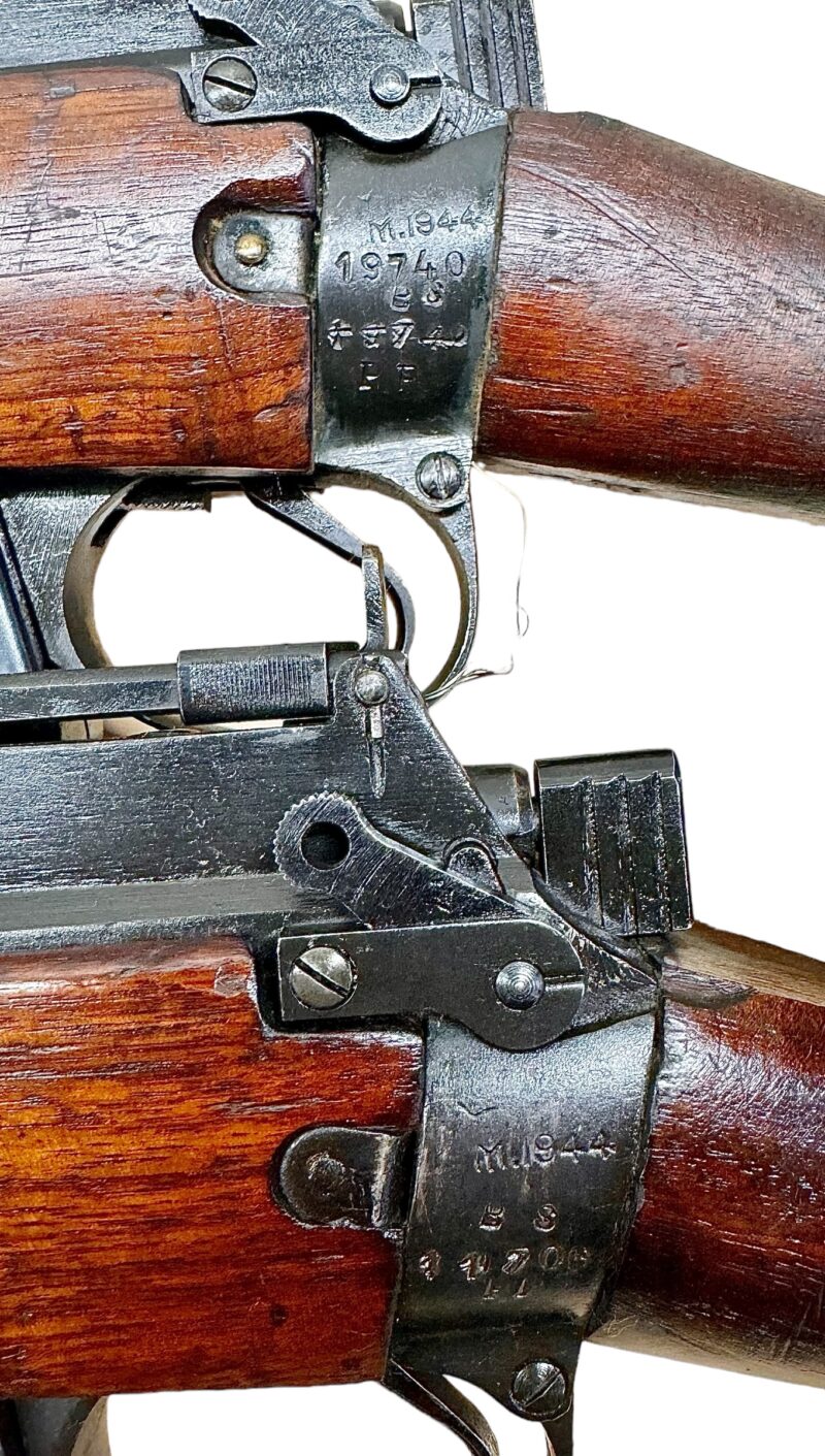 Navy Arms #4 Mk I* .303 WWII 1944 Dated rifle "BS" and "PP" marked non matching serial number bolt VG cond. - Image 14
