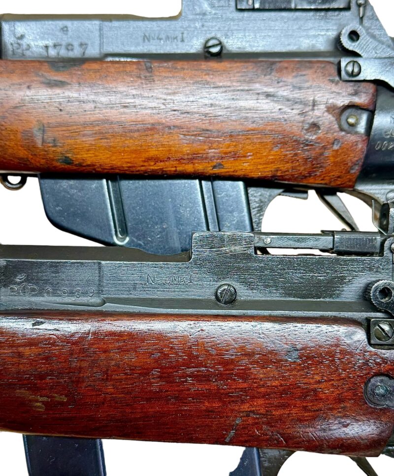 Navy Arms Enfield #4 Mk 1 .303 World War II French Resistanc 1944 dated "BU" marked non-matching bolt VG Condition - Image 12