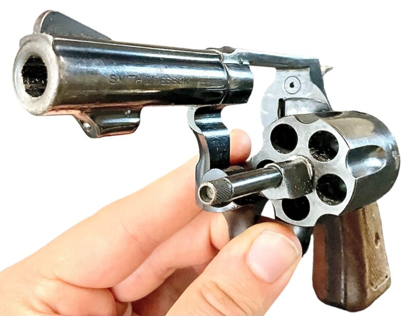 Smith & Wesson Model 36 Revolver 38 Special 3 inch Square Butt Blue J643788 - Image 6