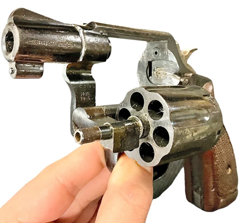 Smith & Wesson Model 10-5 Revolver 2 inch 38 Special Round Butt Blue D669157 - Image 6