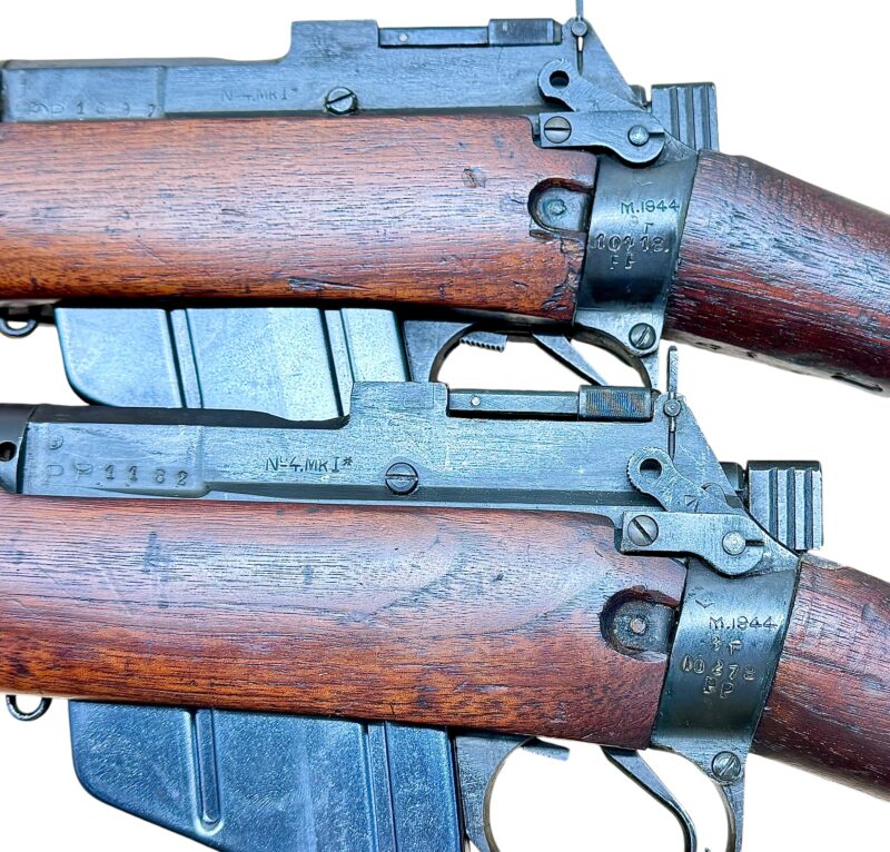 Navy Arms Enfield #4 Mk 1* .303 World War II French Resistance 1944 Dated "BT" "PP" marked non-matching SN bolt - Image 14