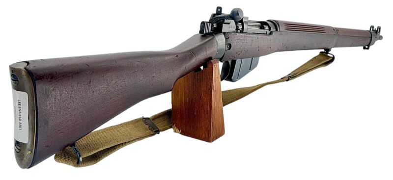 Navy Arms Enfield #4 Mk 1 .303 World War II French Resistance 1944 dated "AU",“PP” & “FTR” marked non-matching bolt VG Condition PP 0886 - Image 12