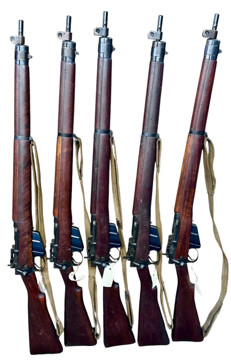 Navy Arms #4 Mk I* .303 WWII 1944 Dated rifle "BS" marked matching serial number bolt VG cond.