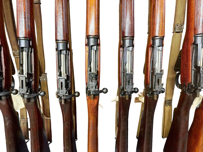 Navy Arms Enfield #4 Mk 1 .303 World War II French Resistance with matching bolt, 1944 date M47/C "PP" marked - Image 12