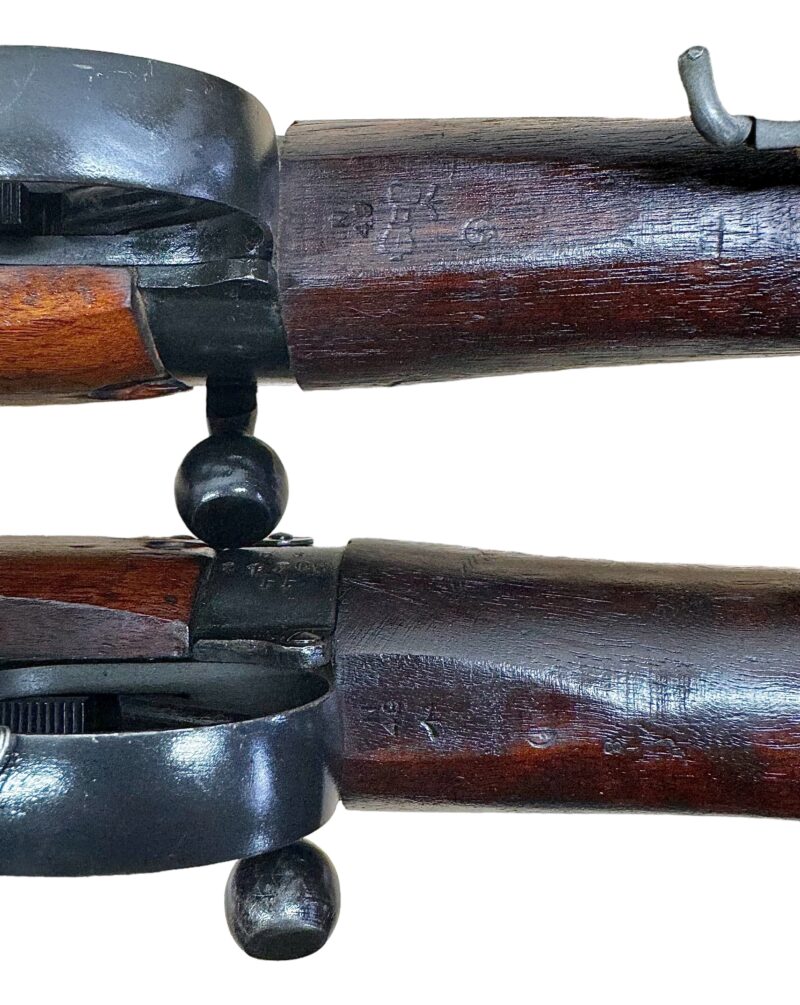 Navy Arms #4 Mk I* .303 WWII 1944 Dated rifle "BS" and "PP" marked non matching serial number bolt VG cond. - Image 15