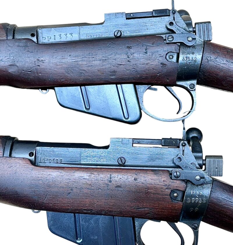Navy Arms Enfield #4 Mk 1 .303 World War II French Resistance M47/C 1944 Dated Zinc buttplate non-matching bolt - Image 9