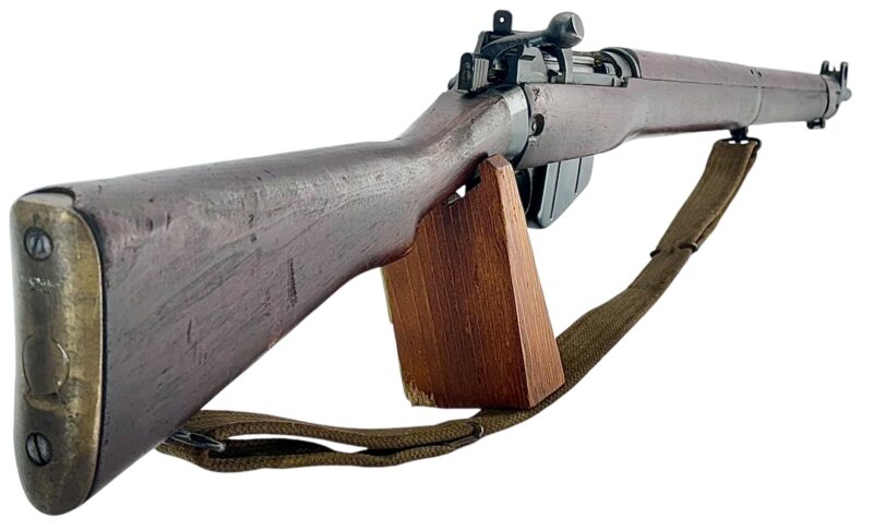 Navy Arms #4 Mk I .303 WWII 1944 Dated rifle "BT" marked matching serial number bolt VG cond. PP 1774 - Image 14