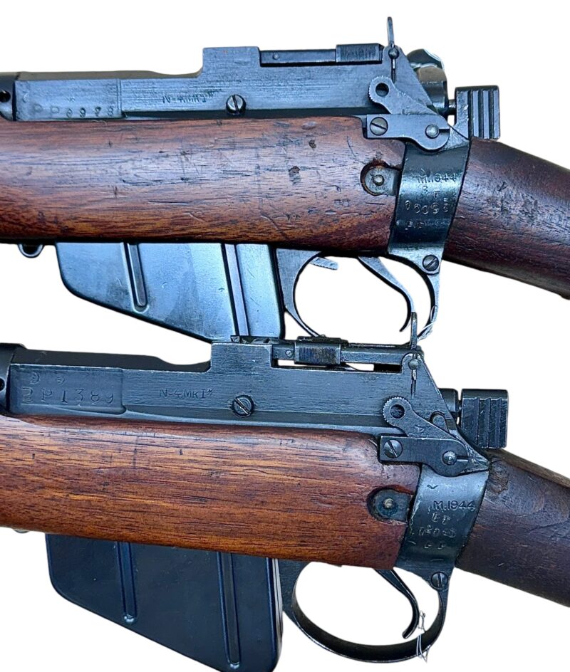Navy Arms #4 Mk I* .303 WWII 1944 Dated rifle "BT" and “PP” marked matching serial number bolt VG cond. - Image 14