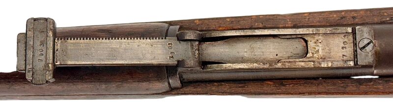 Mauser K98 K Original German WWII CE 43 Matching Bolt handle, TG, Bands - Image 8