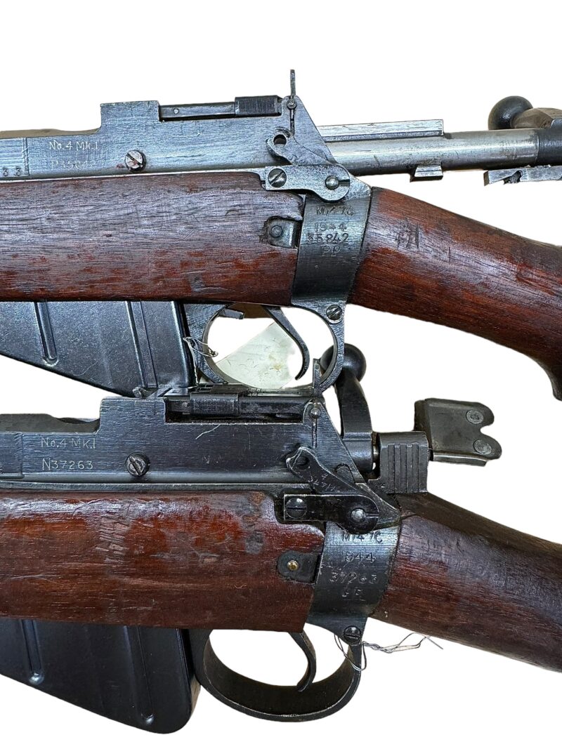 Navy Arms Enfield #4 Mk 1 .303 World War II French Resistance with matching bolt, 1944 date M47/C "PP" marked Zinc Buttplate - Image 17
