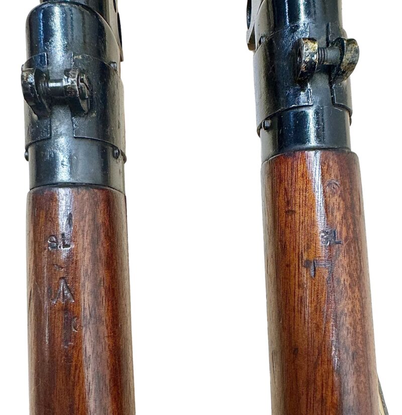 Navy Arms #4 Mk I* .303 WWII 1944 Dated rifle "BS" and "PP" marked non matching serial number bolt VG cond. - Image 16