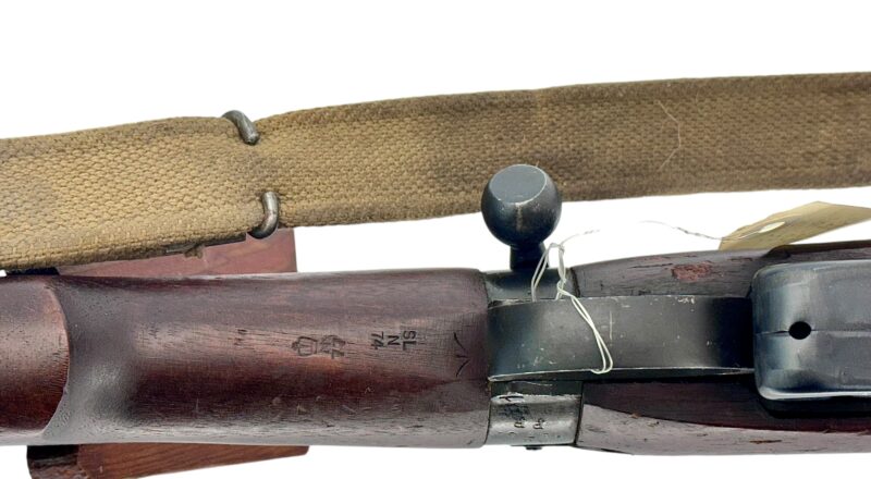 Navy Arms Enfield #4 Mk 1 .303 World War II French Resistance 1944 dated "AU",“PP” & “FTR” marked non-matching bolt VG Condition PP 0886 - Image 14