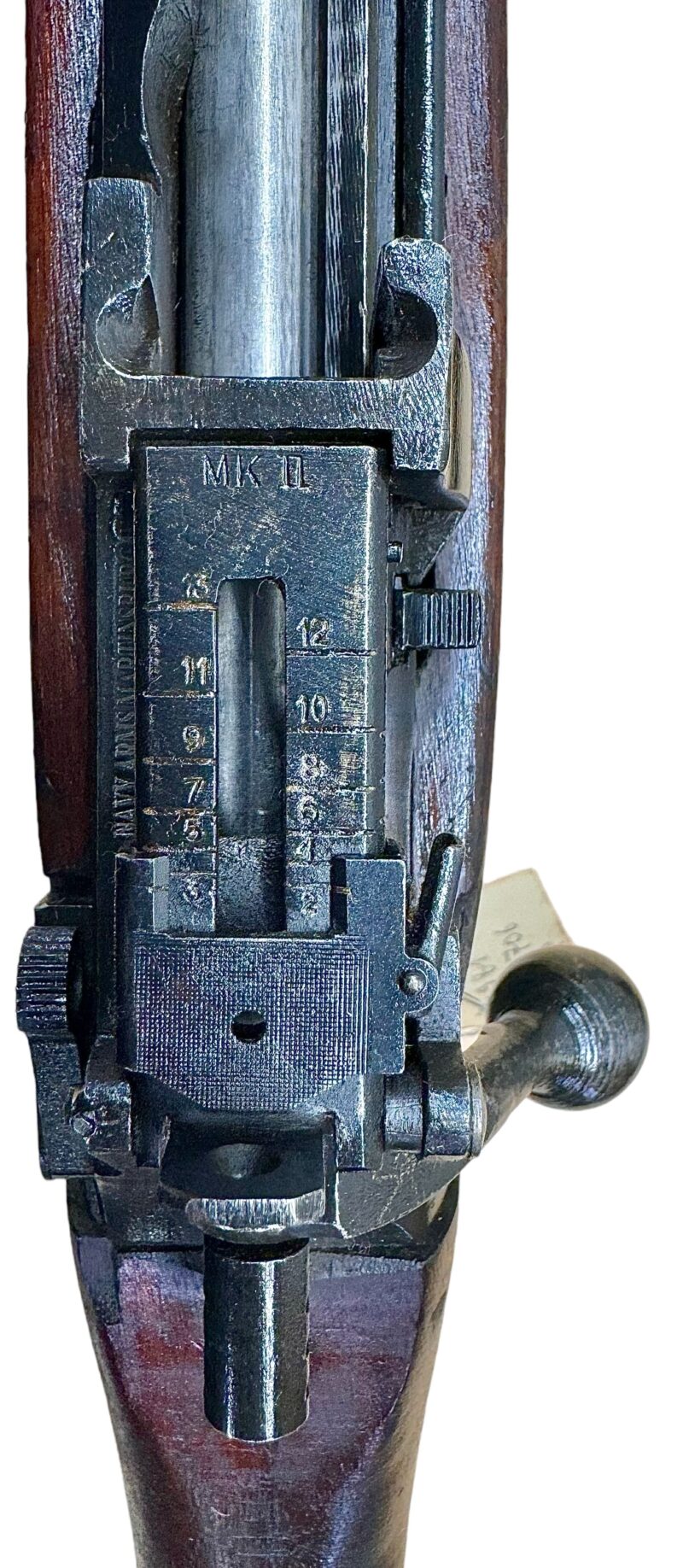 Navy Arms #4 Mk I* .303 WWII 1944 Dated rifle "BS" and "PP" marked non matching serial number bolt VG cond. - Image 17