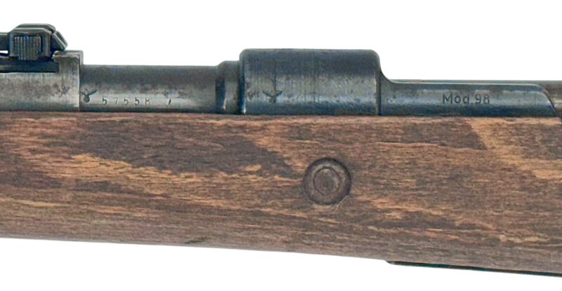 Mauser K98 K Original German WWII BYF 44 Matching Band, TG, floorplate - Image 9