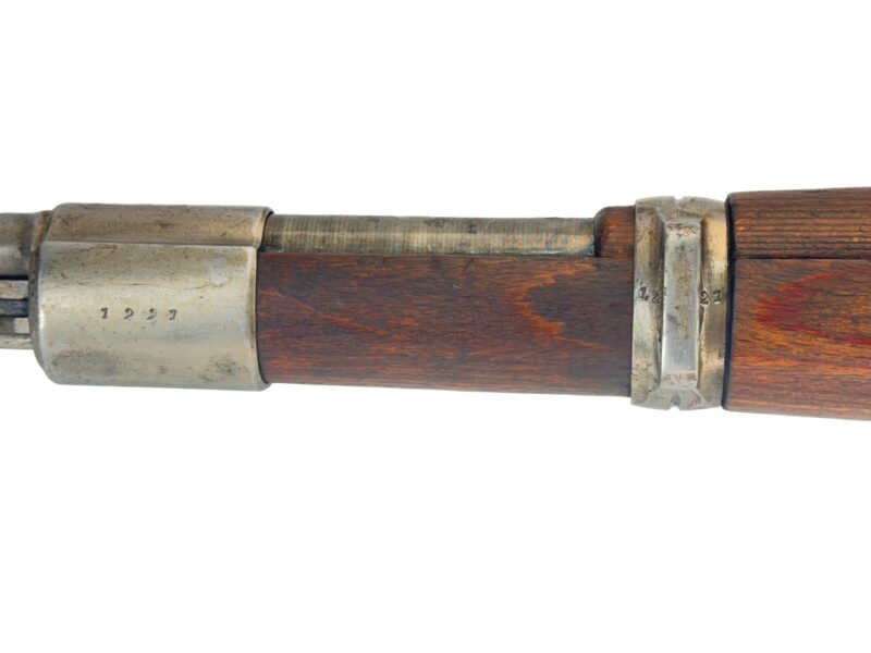 Mauser K98 K Original German WWII CE 43 Matching Bolt handle, TG, Bands, rear sight - Image 10